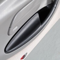 1999-2004 Porsche Boxster 986 Left  Door Panel Leatherette Grey OEM Used
