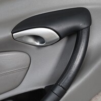 1999-2004 Porsche Boxster 986 Left  Door Panel Leatherette Grey OEM Used