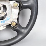 1997-2000 Porsche 911 Boxster Steering Wheel 4 Spoke Black 99334780456 OEM Used