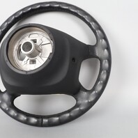 1997-2000 Porsche 911 Boxster Steering Wheel 4 Spoke Black 99334780456 OEM Used