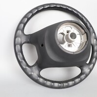 1997-2000 Porsche 911 Boxster Steering Wheel 4 Spoke Black 99334780456 OEM Used