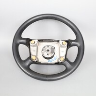 1997-2000 Porsche 911 Boxster Steering Wheel 4 Spoke Black 99334780456 OEM Used