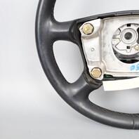 1997-2000 Porsche 911 Boxster Steering Wheel 4 Spoke Black 99334780456 OEM Used