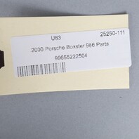 2000-2004 Porsche 911 996 Boxster 986 Left Dash Air Vent Black OEM Used