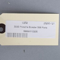 2000 Porsche Boxster 2.7 Speedometer Instrument Cluster 98664110305 OEM Used