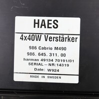1999-2000 Porsche Boxster 986 Amplifier Amp HAES OEM Used
