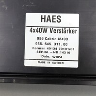1999-2000 Porsche Boxster 986 Amplifier Amp HAES OEM Used