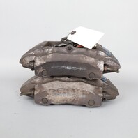 1997-2012 Porsche Boxster Cayman 986 987 Front Brake Calipers Brembo Set Black OEM Used