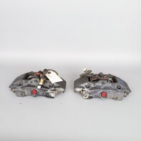 1997-2012 Porsche Boxster Cayman 986 987 Rear Brake Calipers Brembo Set Black OEM Used
