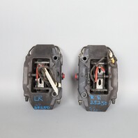 1997-2012 Porsche Boxster Cayman 986 987 Rear Brake Calipers Brembo Set Black OEM Used