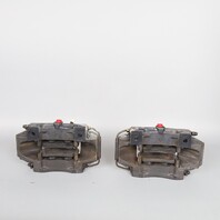 1997-2012 Porsche Boxster Cayman 986 987 Rear Brake Calipers Brembo Set Black OEM Used