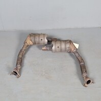 2000-2004 Porsche Boxster 986 Exhaust Manifold Downpipe Pair Miles OEM Used