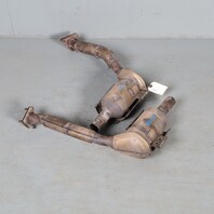 2000-2004 Porsche Boxster 986 Exhaust Manifold Downpipe Pair Miles OEM Used