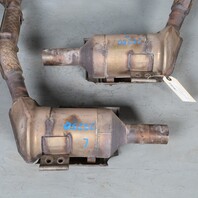 2000-2004 Porsche Boxster 986 Exhaust Manifold Downpipe Pair Miles OEM Used