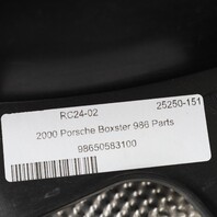 1997-2002 Porsche Boxster 986 Rear Fender Liner Heat Shield Left OEM Used