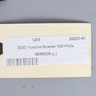 1997-2004 Porsche 911 996 Boxster 986 Left Door Mirror OEM Used