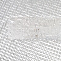 2002-2004 Porsche 911 996 Left Rear Bumper Guide Heat Shield OEM