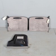 2002-2004 Porsche 911 996 Coupe Rear Seat Back Rest Set Graphite Grey OEM Used