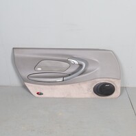1999-2004 Porsche 911 996 Left Door Panel Leatherette Grey OEM Used