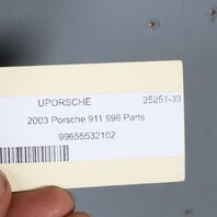 1999-2004 Porsche 911 996 Left Door Panel Leatherette Grey OEM Used