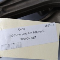 2002-2004 Porsche 911 996 3.6 Connecting Rod Set (6) 99610398502 OEM Used