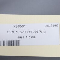 2002-2004 Porsche 911 996 Left Muffler Support Bracket 99611112758 OEM Used