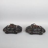 1999-2012 Porsche 911 996 Front Brake Calipers Brembo Set Pair Black OEM Used
