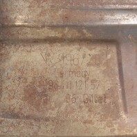 1999-2001 Porsche 911 996 3.4 Right Muffler Exhaust 99611112157 OEM Used