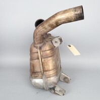 1999-2001 Porsche 911 996 3.4 Left Muffler Exhaust 99611112257 OEM Used
