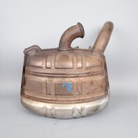 1999-2001 Porsche 911 996 3.4 Left Muffler Exhaust 99611112257 OEM Used