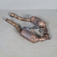 2002-2004 Porsche 911 996 3.6 Exhaust Manifold Downpipe Pair Right Left OEM Used