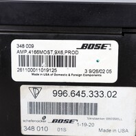2003-2004 Porsche 911 996 Boxster 986 Amplifier Amp BOSE 99664533302 OEM Used
