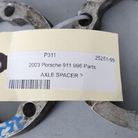 Porsche 911 996 997 Automatic Axle Shaft Spacer Ring Pair 99633222901 OEM Used