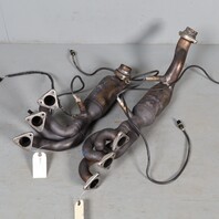 2001-2006  BMW M3 E46 S54 Exhaust Manifold Downpipe Pair Right Left OEM Used