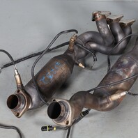 2001-2006  BMW M3 E46 S54 Exhaust Manifold Downpipe Pair Right Left OEM Used