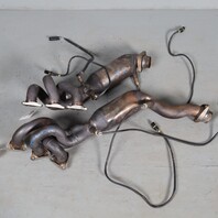 2001-2006  BMW M3 E46 S54 Exhaust Manifold Downpipe Pair Right Left OEM Used