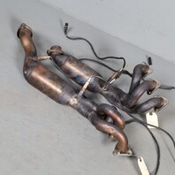 2001-2006  BMW M3 E46 S54 Exhaust Manifold Downpipe Pair Right Left OEM Used