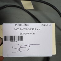 2001-2006  BMW M3 E46 S54 Exhaust Manifold Downpipe Pair Right Left OEM Used