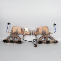 2000-2004 Porsche Boxster 986 Exhaust Manifolds Pair OEM Used