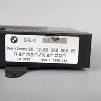 2001-2006 BMW 325i 330i M3 Convertible Amp Amplifier 65128380068 OEM Used