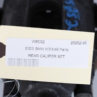 2001-2006 BMW M3 E46 Rear Brake Caliper Pair Set Calipers OEM Used