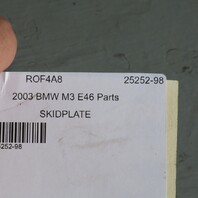 2001-2006 BMW M3 E46 Front Suspension Reinforcement Plate 51717893609 OEM Used