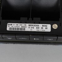 1996-1999 Mercedes S420 S500 W140 Climate Control Panel 2108300585 OEM Used