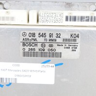1997 Mercedes S420 W140 ABS ASR Control Module 0185459132 OEM Used