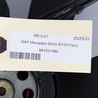 1997 Mercedes S420 Engine Cooling Fan Motor 0015000593 OEM Used