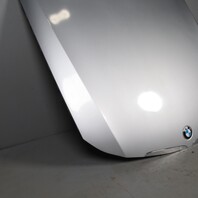 2006-2008 BMW 325i 328i 330i 335i E90 Sedan Hood Silver 41617140729 OEM Used