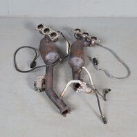 2007-2009 BMW 328i N52 RWD Exhaust Manifold Front Rear Pair 18407563736 OEM Used
