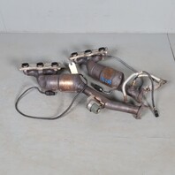 2007-2009 BMW 328i N52 RWD Exhaust Manifold Front Rear Pair 18407563736 OEM Used