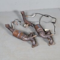 2007-2009 BMW 328i N52 RWD Exhaust Manifold Front Rear Pair 18407563736 OEM Used