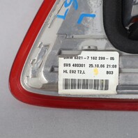 2007-2010 BMW 328i 335i M3 Coupe Tail Light Left 63217162299 OEM Used